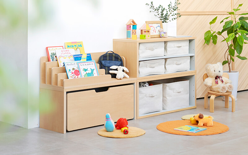 絵本棚・おもちゃ収納 | 家具インテリア通販のSHIRAI STORE(白井産業)
