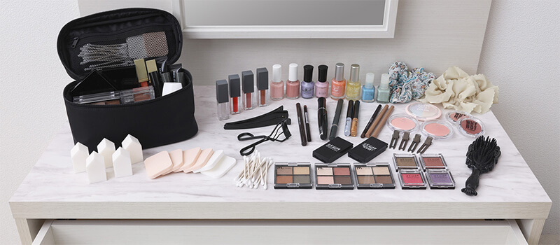 ポーチ●個分が入る収納力！