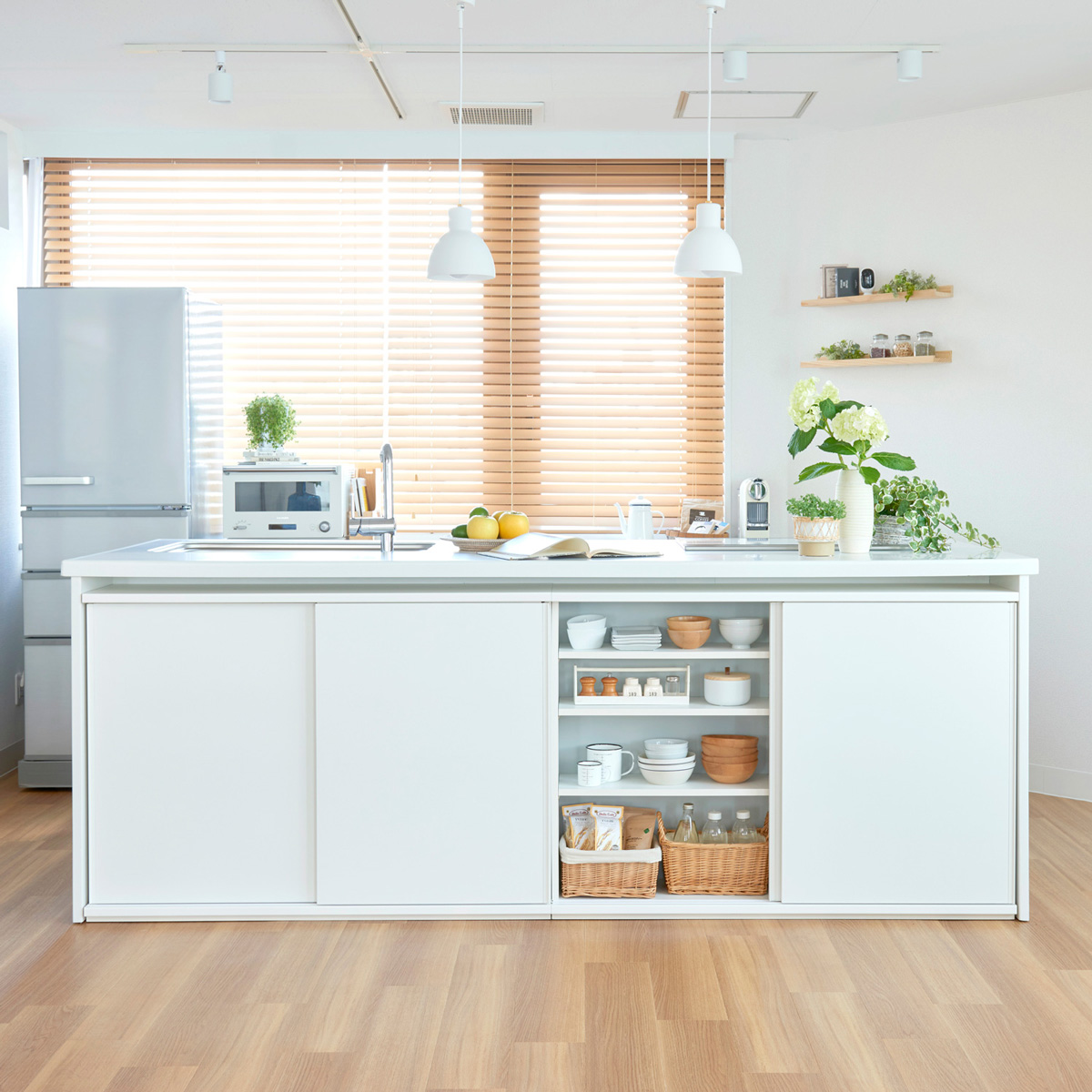 組み合わせてぴったり収まった！