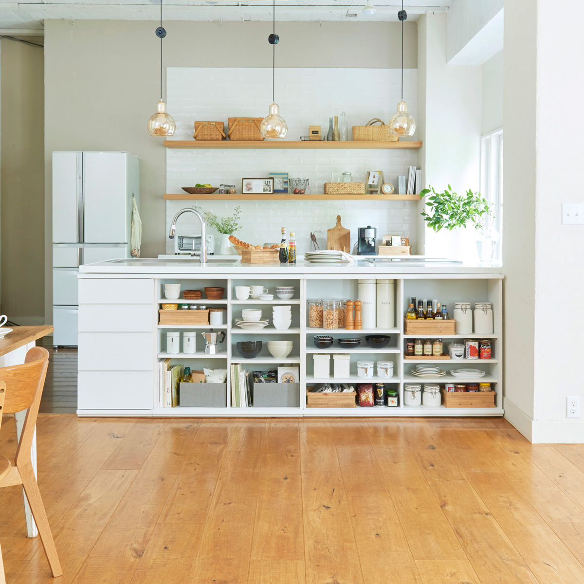 組み合わせてぴったり収まった！