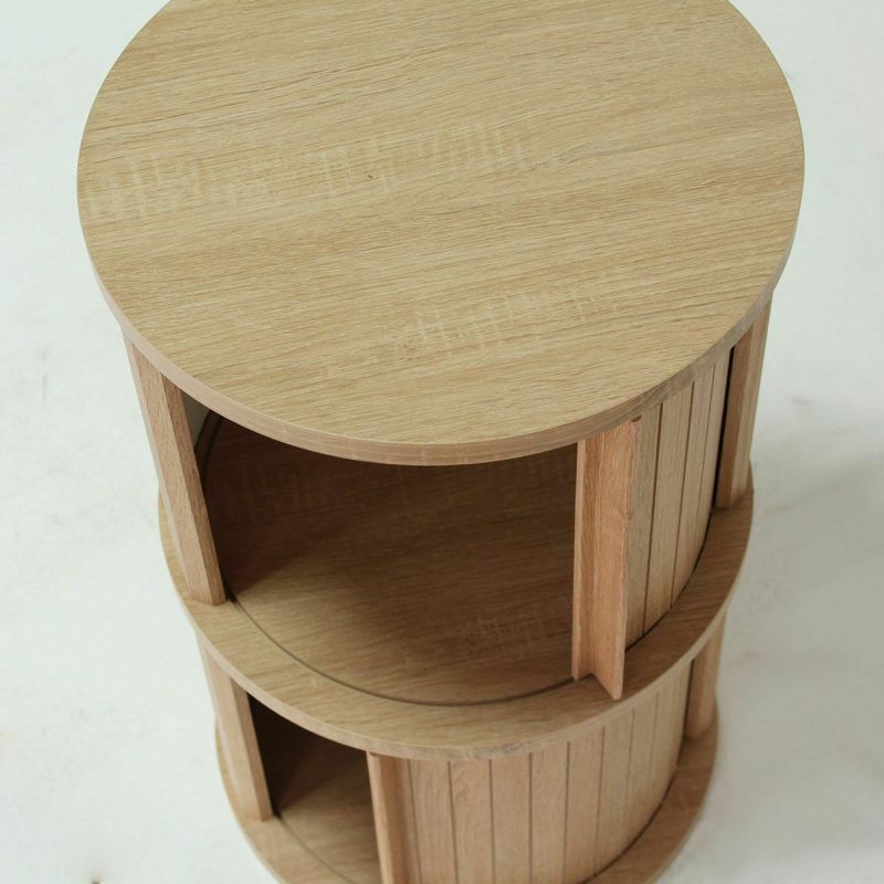 [円柱フォルムのおしゃれなラック。]かわいらしくて新しい円柱フォルムのラック。様々なつかい方を楽しめます。