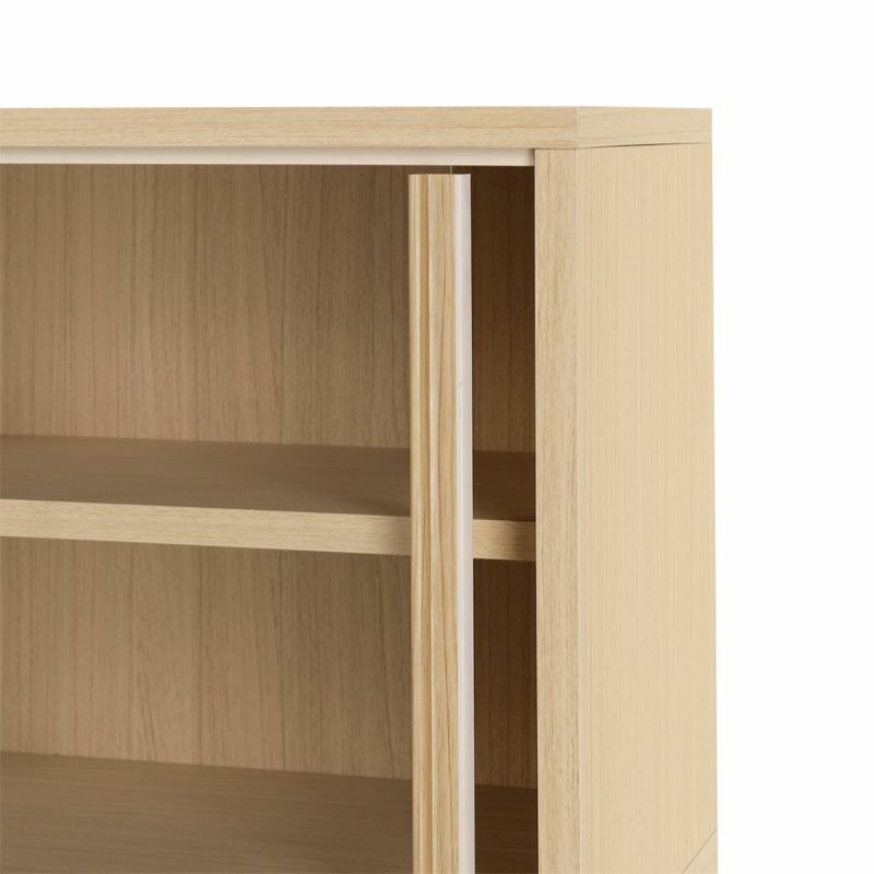 [中が見える透明ガラス]透明ガラスだから、食器をおしゃれにディスプレイしながらきれいに収納することができます。