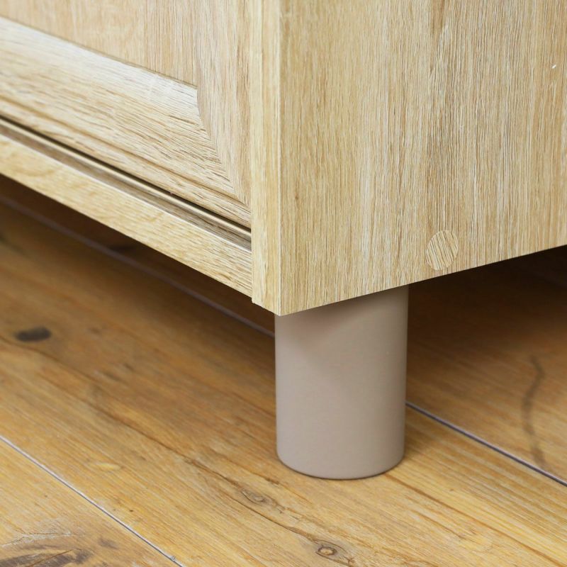 [フット付き]フット付きなので通気性がよく、土間でも安心して使えます。