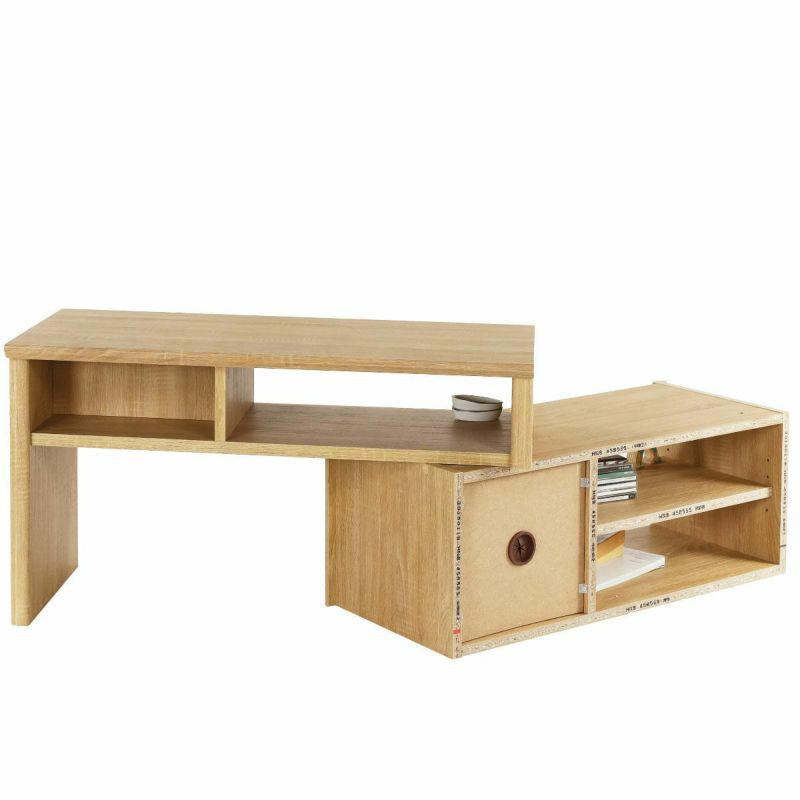 [スライド部には背面化粧]スライド部には背面化粧がされています。左右の付け替えや様々なレイアウトに対応できます。