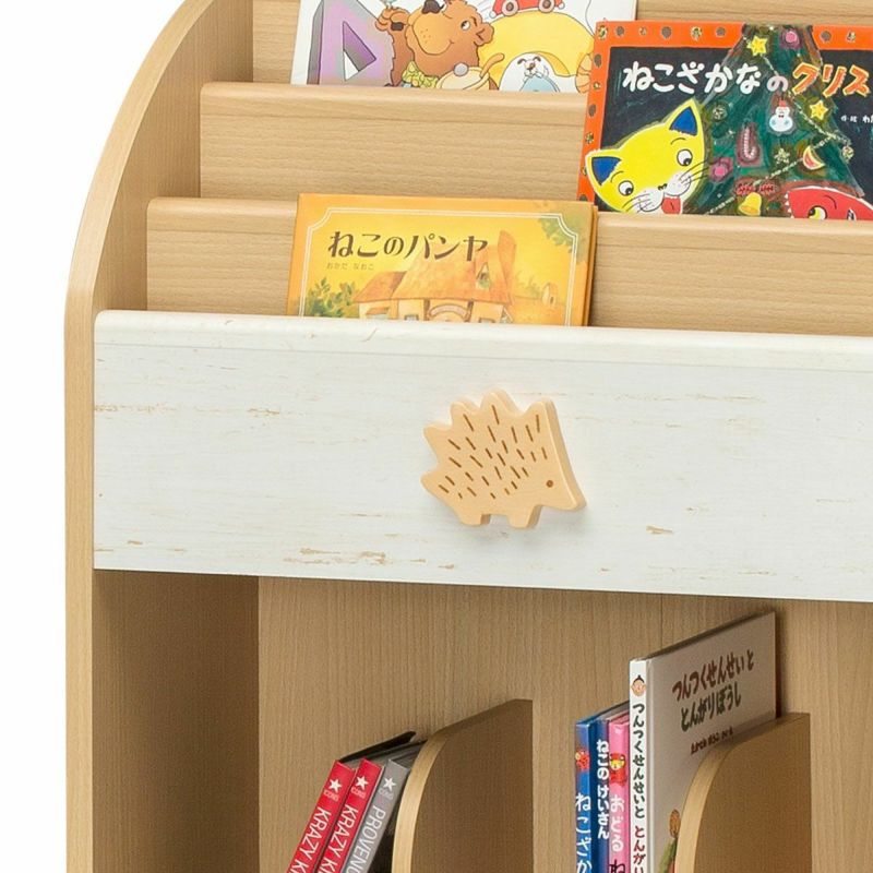 [動物オーナメントは「はりねずみ」]ランドキッズLAK-7055BS Bには北欧テイストにぴったりの「はりねずみ」のオーナメントがついています。