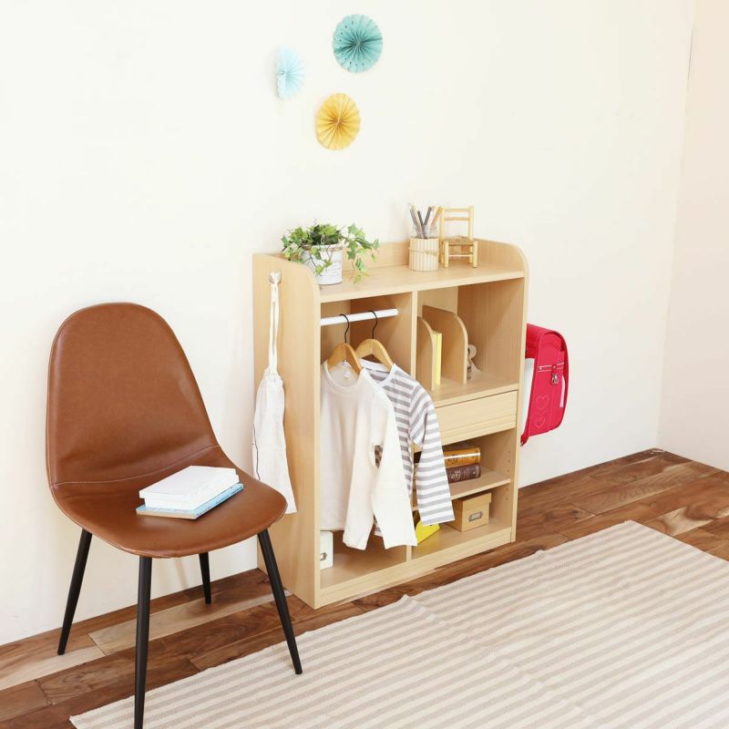 [リビングインテリアに馴染む木目調]リビングのインテリアに馴染みやすいやさしい木目調。リビング学習のご家庭にもおすすめです。