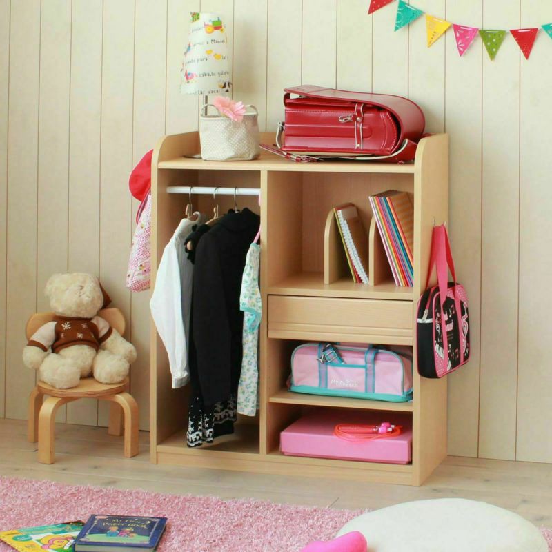 [自分で片付ける習慣を身につける家具]片付ける場所を決めることで子供でも片付けやすい収納に。「もとに戻す」を毎日繰り返すことで、片付ける習慣を身に着けることができます。