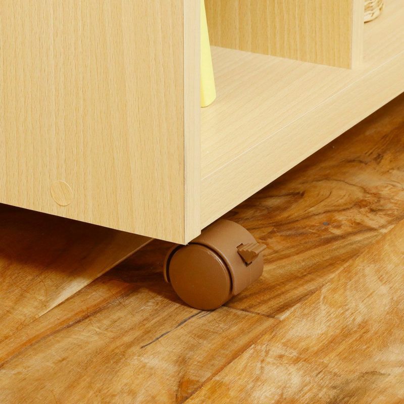 [掃除や移動がしやすいキャスター付き]簡単に動かせるキャスター付き。掃除や模様替えのときに便利です。