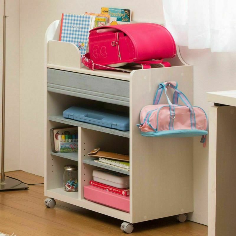 [自分で片付ける習慣を身につける家具]片付ける場所を決めることで子供でも片付けやすい収納に。「もとに戻す」を毎日繰り返すことで、片付ける習慣を身に着けることができます。