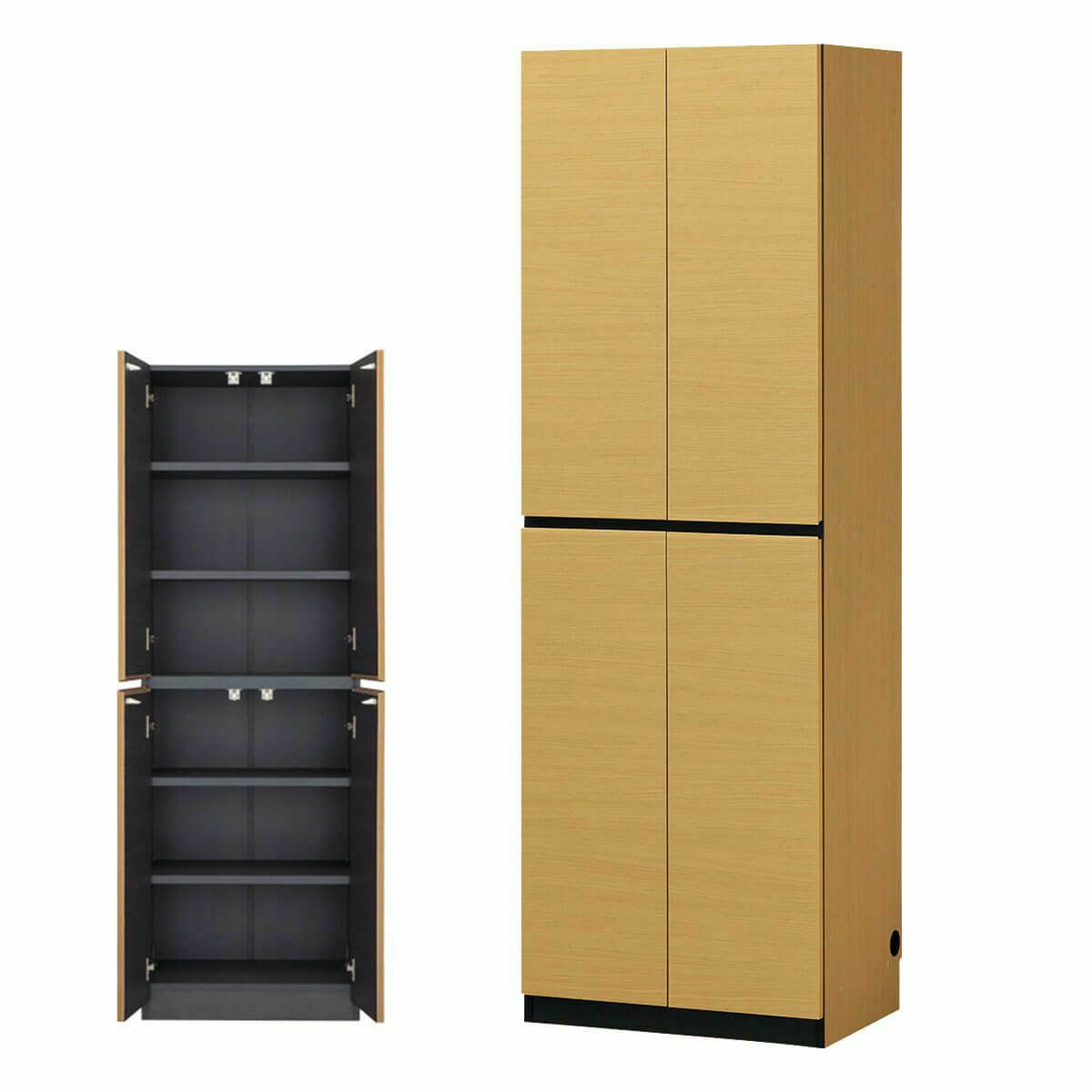 売約済み】 【税込価格】 壁面収納 キャビネット スクエア 2X4段 8枚扉 