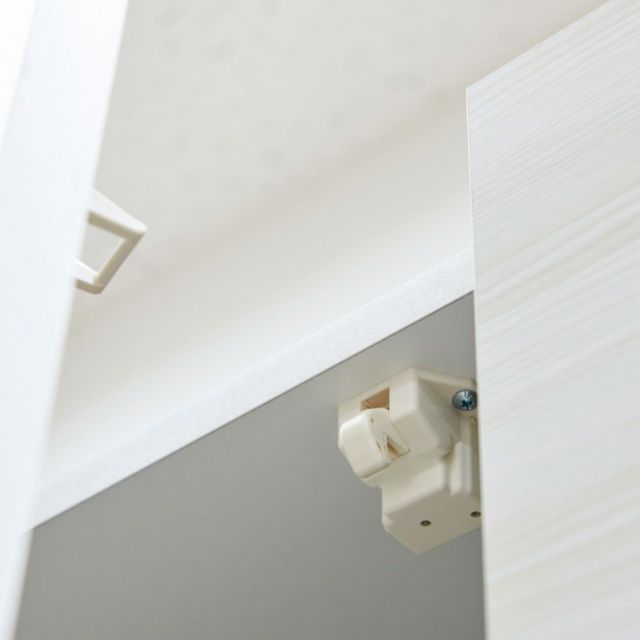 国産 壁面収納 上置き ラック POR-1860WH用 幅60cm 高さ55cm ホワイト