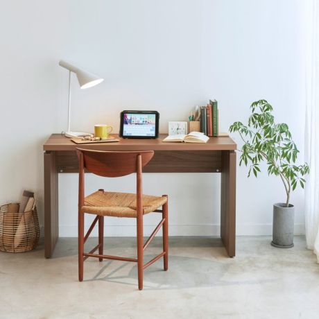 国産 デスク 机 幅120cm 高さ73cm ダークブラウン アジャスター付 セパルテック SEP-7512DESKADK