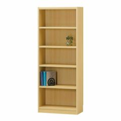 フリーラック 幅59cm 高さ150cm ナチュラルオーク1 全棚可動 本棚 シェルフ