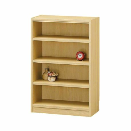 フリーラック 幅59cm 高さ90cm ナチュラルオーク1 全棚可動 本棚 シェルフ タナリオ TNL-9059NA