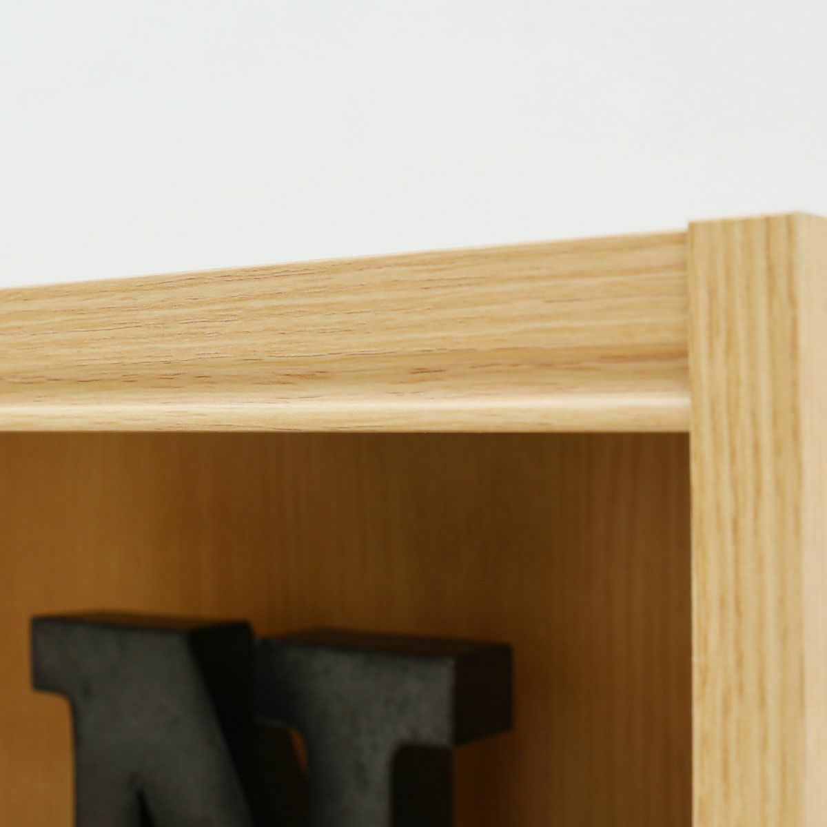 フリーラック 幅59cm 高さ90cm ナチュラルオーク1 全棚可動 本棚