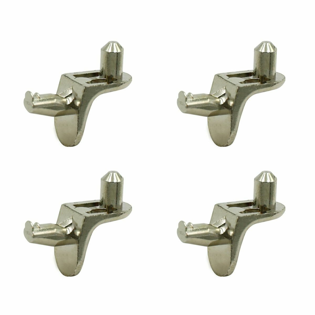 [移動棚用 棚受け金具（ダボ）付き]専用の棚受け金具（ダボ）が4つ付属します。SHIRAIオリジナルの棚受け金具は、棚板を取りつけることでラック全体の強度を高める効果があります。