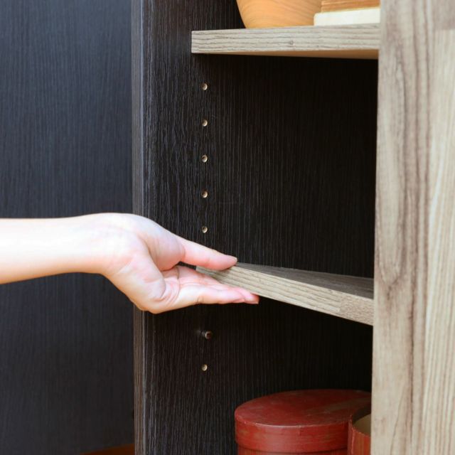 キャビネット 棚 幅88cm 高さ72cm ブラウン ブラック 組み立て キャビネット 棚 幅88cm 高さ72cm ブラウン ブラック 組み立て