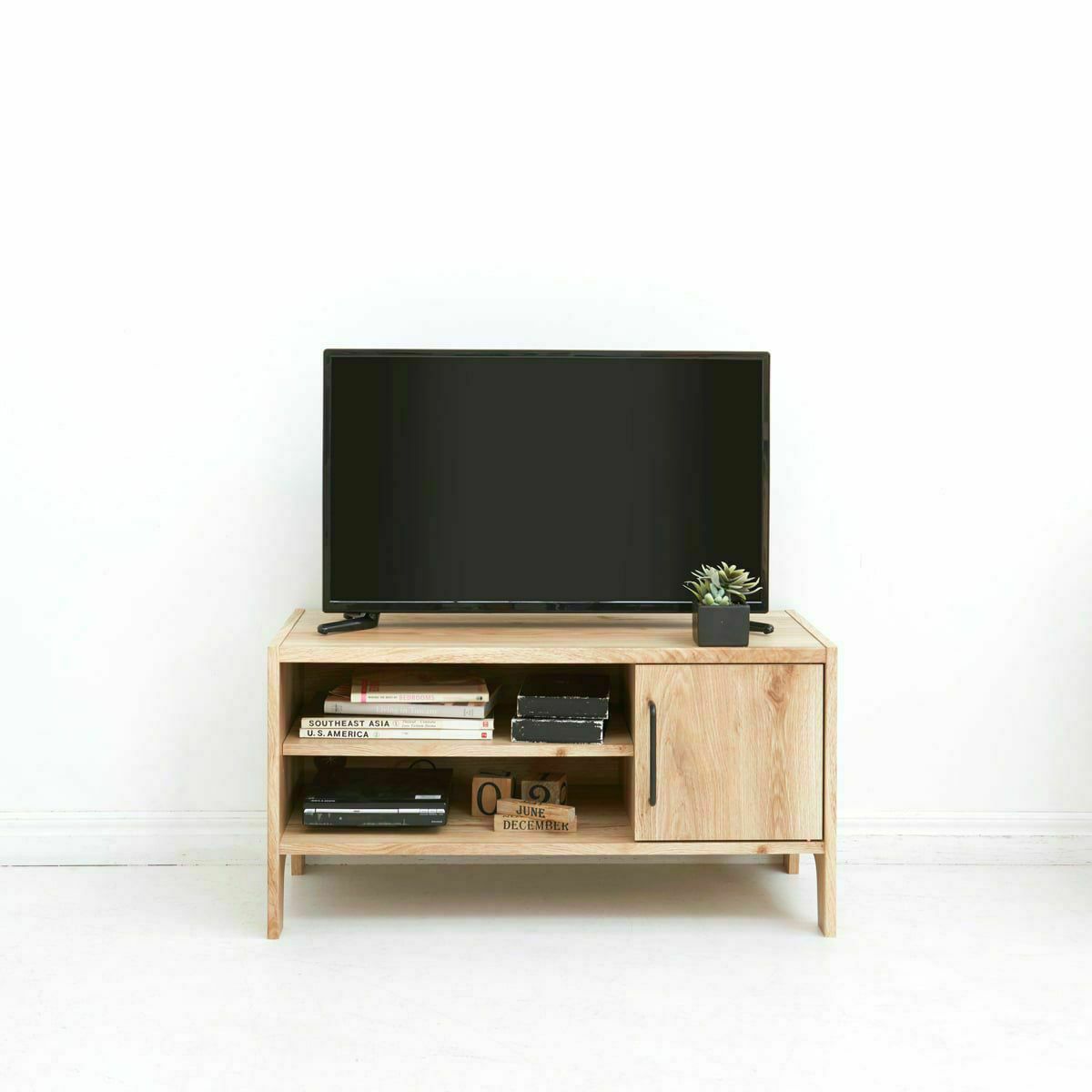 国産 テレビ台 幅88cm 高さ45cm ビンテージナチュラル 組み立て簡単 32V型対応 TVボード