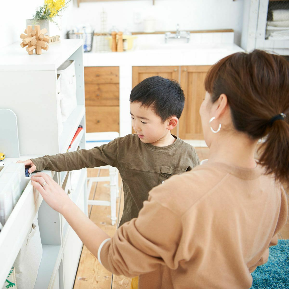 [整理収納アドバイザーとコラボ]ママインスタグラマーとしても人気の上田麻希子さんとコラボ開発しました。