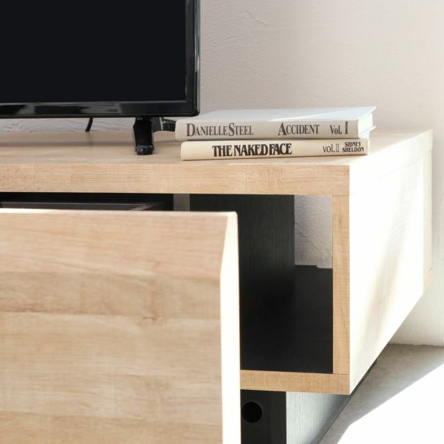 ★美品★ログーノ テレビ台 ローボード テレビボード ナチュラルウッド 楽天市場】☆5％OFFクーポン&P5倍！☆1/9 20:00〜1/16 1:59☆ テレビ台