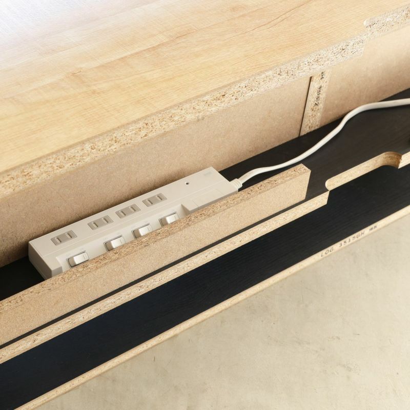 テレビ台 幅150cm 高さ36cm ナチュラルブラウン 65V型対応 木質感のあるローボード