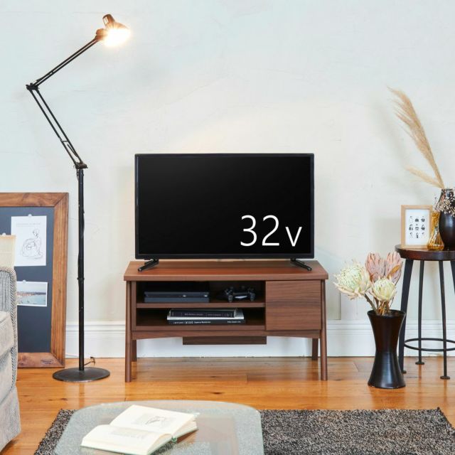 色: ナチュラルブラウン】【24-32V型テレビ用 】白井産業 テレビ台