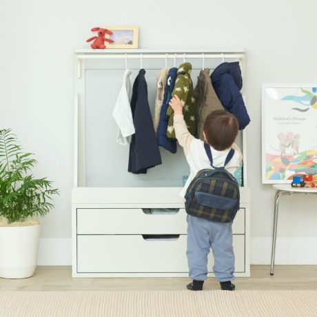 子供でも選びやすく、片付けやすい