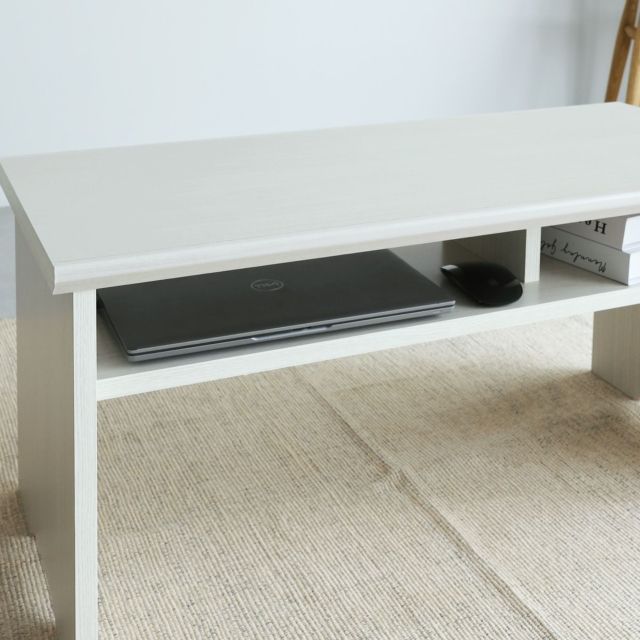 Freyia　棚付きセンターテーブル　WH　台数限定特価　高級感(N) 楽天市場】棚付センターテーブルfreyiaの通販
