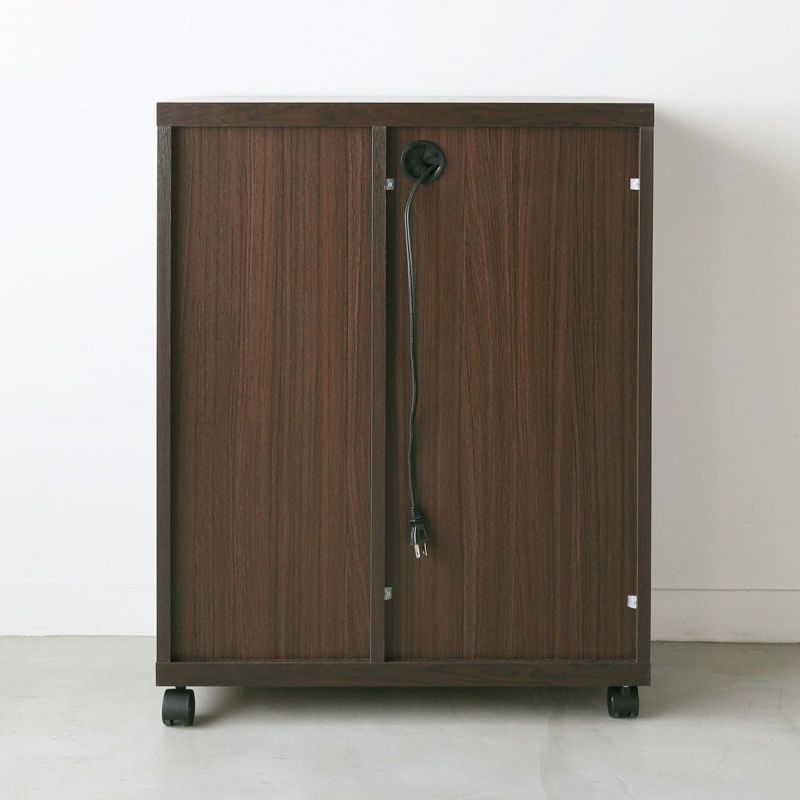 [背面化粧仕上げ]背面も化粧されているので、置く場所を選びません。