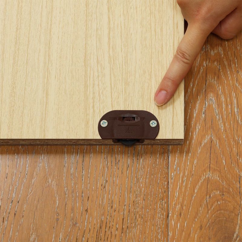 [ローラー付き引き戸]引き戸のローラーで滑らかに開閉できます。