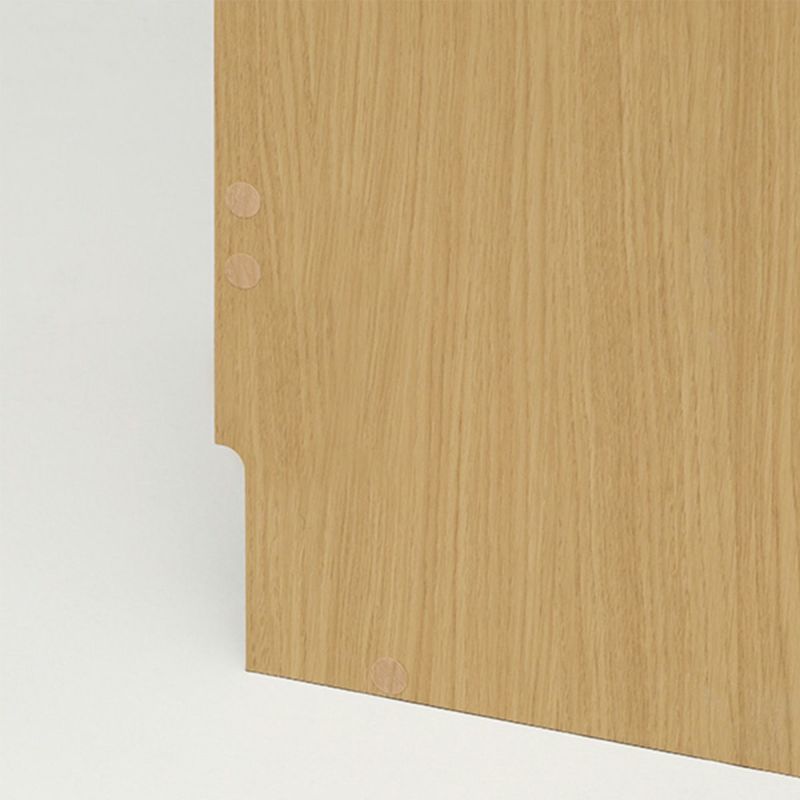 [巾木よけ加工]高さ8.5cmの巾木よけカット加工がしてあるので、巾木をよけて設置できます。※画像はイメージ