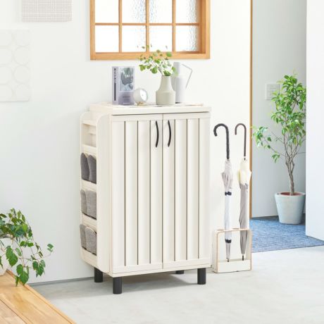 Amazon｜白井産業 下駄箱 シューズボックス 幅60cm 高さ103cm