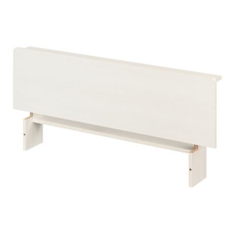 国産 ヘッドボード シングル ボナセラシリーズ専用 幅112cm 高さ52cm ホワイト 白木目 ボナセラ BSR-5011WH