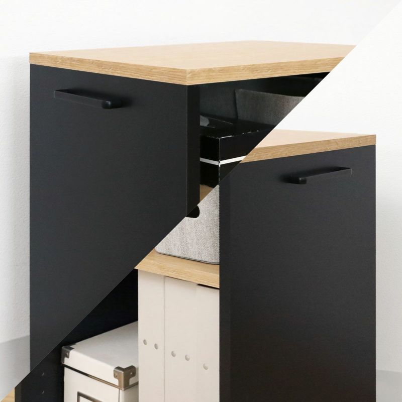 [取っ手の取り付けは左右選択できます]取っ手は左右どちらでも取り付けができるので、使いたい向きに合わせて向きを選択できます。