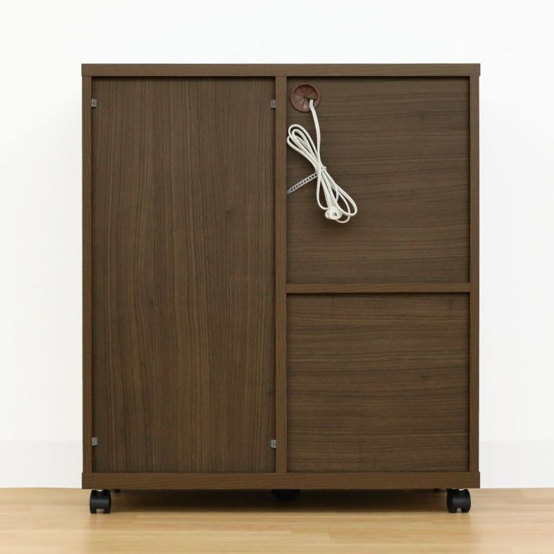 [背面化粧仕上げ]背面も化粧されているので、置く場所を選びません。