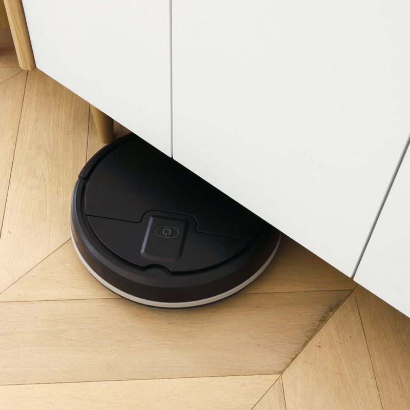 [ロボット掃除機が入る高さ]フットの高さは14.0cmでロボット掃除機が入る高さなので、お掃除も楽々です。