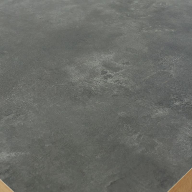 [おしゃれな石目調の天板]天板は石目調。自然素材を思わせるデザインで北欧の雰囲気を保ちながら、高級感のある印象にまとまります。